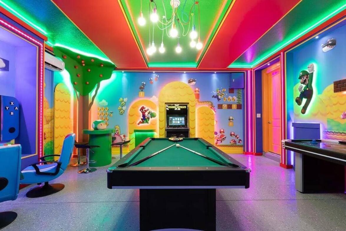 Gorgeous Home W Game Room Heated Pool Spa Orlando Eksteriør bilde